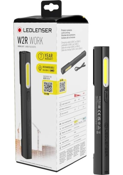 W2R Work Şarj Edilebilir El Feneri