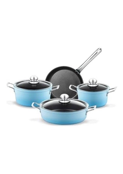 Coco Titanium Professional Tencere Seti 7 Parça modelleri