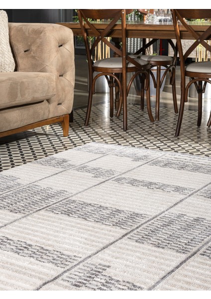 Minimalist Geometrik Desenli Makine Halısı – Krem & Mavi | Salon, Mutfak, Yolluk, Yatak Odası, Oturma Odası – Nmd-01 Nmd-01 fiyatları