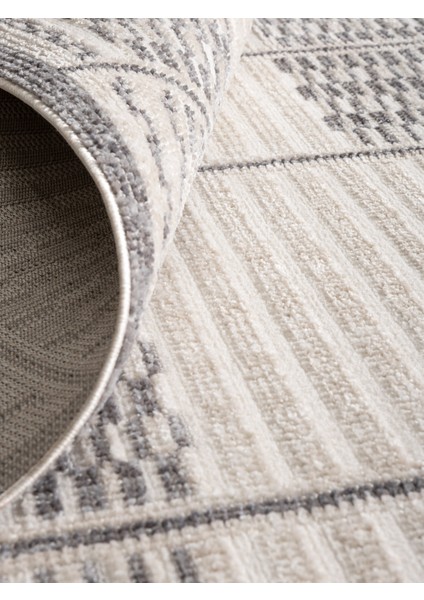 Minimalist Geometrik Desenli Makine Halısı – Krem & Mavi | Salon, Mutfak, Yolluk, Yatak Odası, Oturma Odası – Nmd-01 Nmd-01 modelleri