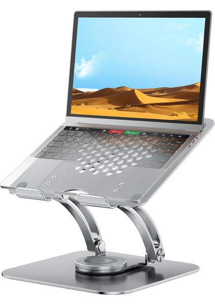 N19-1 Alüminyum 360 Derece Dönen Dizüstü Bilgisayar Laptop Notebook Standı
