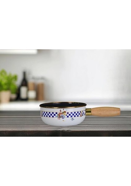 Home Allegro Emaye Ahşap Kulplu Mini Tava modelleri