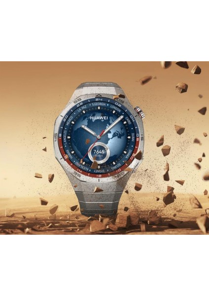 Watch Gt5 Pro 46 mm Akıllı Saat Titanyum+Huawei Band 10 Hediye