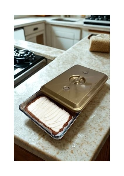 Kanallı Dikdörtgen Borcam Kapağı Fırın ve Mikrodalga Uyumlu modelleri