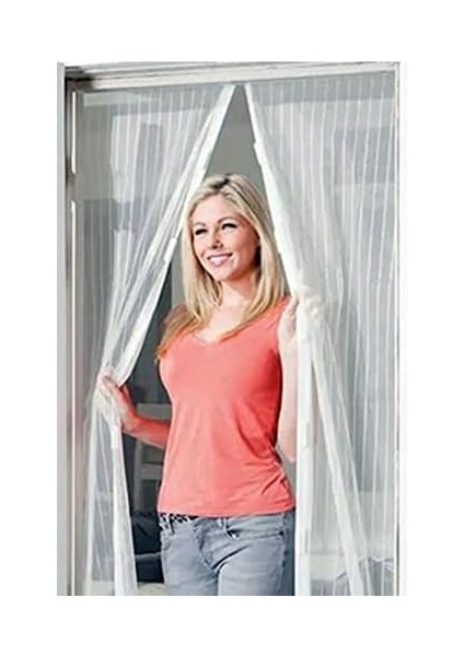 Fay-Tek 205 x 105 cm Mıknatıslı Kapı Sinekliği Sinek Sivrisinek Kovucu Tül Sineklik 1410 V2 fiyatları