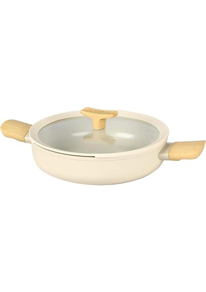 Leo Balance Pılav Tenceresı 26CM Krem