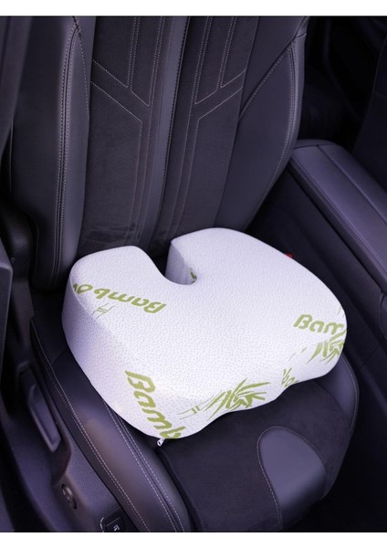 Bambu Kılıflı Visco Ortopedik Hemoroid Minder