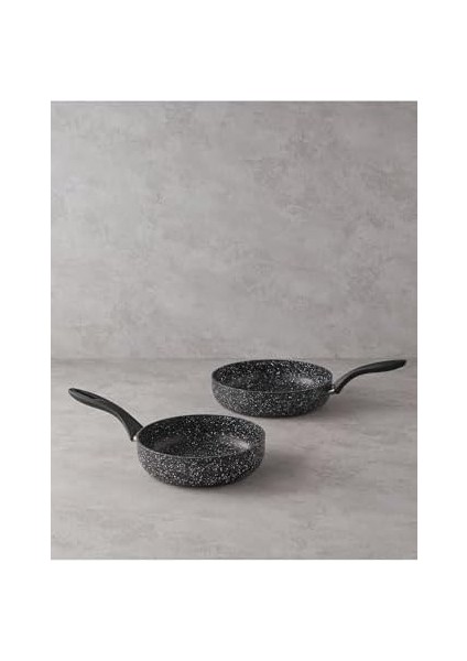 Home Granada Alüminyum 2 Parça Tava Seti 24-28 cm Siyah modelleri