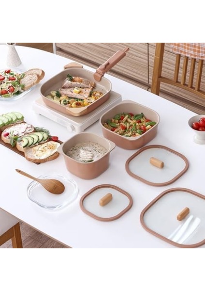 Fika Comfort Terracota Tencere ve Tava Seti fiyatları