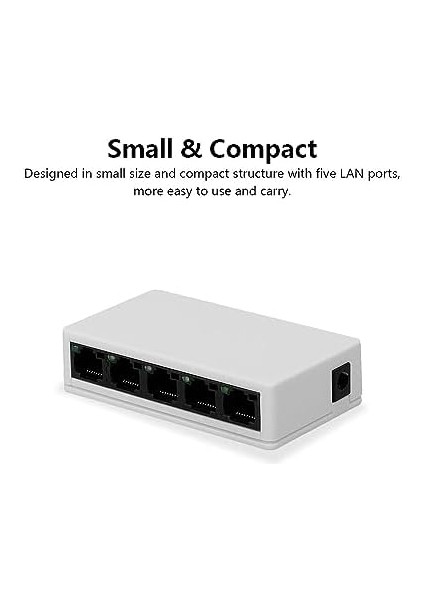 Nr3 5 Port LED Işıklı Switch 100MBPS Ethernet Internet Dağıtıcı Ağ Hub Ev Ofis Için modelleri
