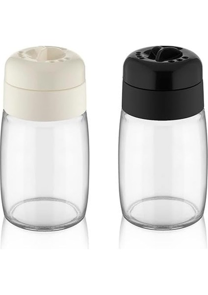 Life 2 Adet 100 ml Döner Kapaklı Cam Baharatlık Takımı MIT1090