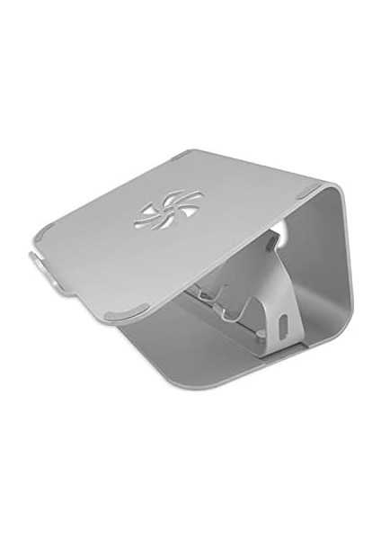 Alüminyum Laptop Standı & Telefon Tutucu - 10'-17' Dizüstü Bilgisayar Uyumlu, Kaymaz Ayaklı Ergonomik Yükseklikli MacBook Standı, Masaüstü Soğutucu Destekli Gri modelleri