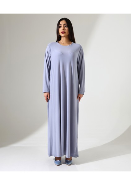 Büyük Beden Esnek Uzun Elbise
