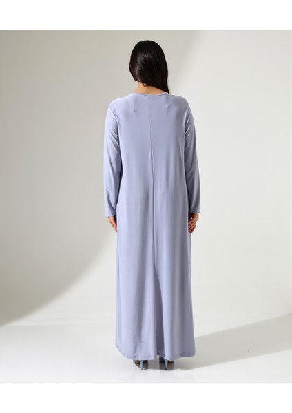Büyük Beden Esnek Uzun Elbise