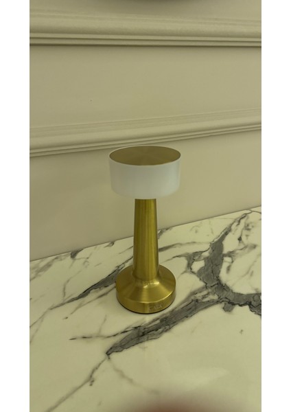 Denver Masa Lambası Altın Renk Dokunmatikanahtar 3 Renk Işık modelleri