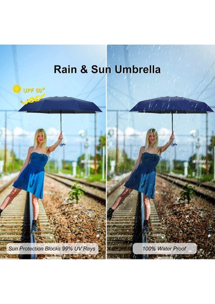 Mini Cep Boy Lüx Şemsiye Uv Korumalı Lacivert Mini Şemsiye fırsatları