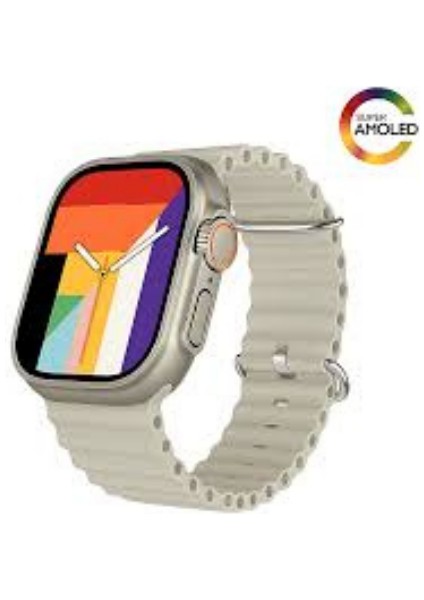 Watch Hk 11 Ultra 3 Amoled Akıllı Saat Iphone ve Android Tüm Telefonlara Uyumlu fiyatları