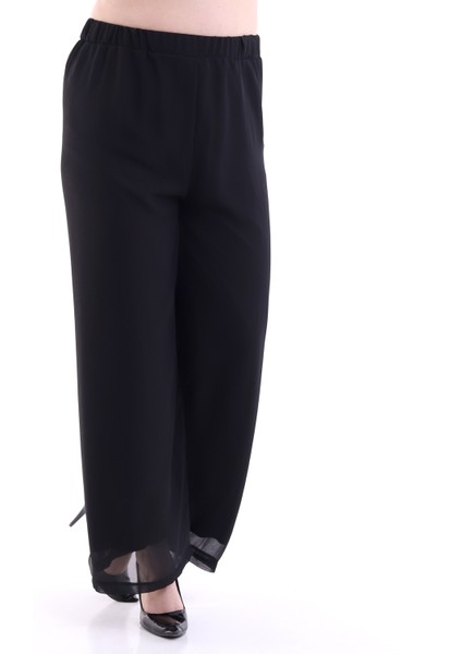 Şifon Içi Astarlı Beli Lastikli Pantolon fırsatları