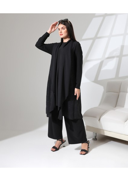 Desenli Şal Yaka Kısa Yelek modelleri