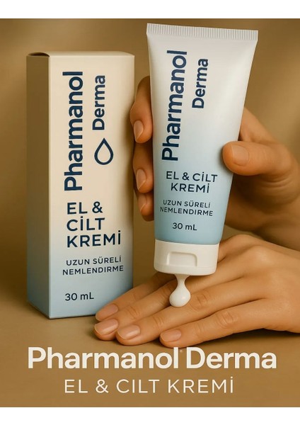 Derma Cilt Bakım Kremi 30 ml – Tüm Cilt Tipleri Için Günlük El ve Yüz Bakımı x 5ADET modelleri
