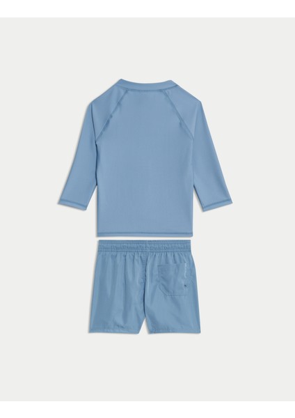 ​2'li Yaprak Desenli Uzun Kollu Mayo Seti (2–8 Yaş)​ fırsatları