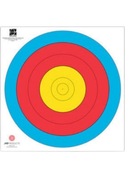 Target Face Fita - Okçuluk Hedef Kağıdı (Yüzü) 60 Cm. 5 Halkalı -10 Lu Paket- 10666610 fırsatları