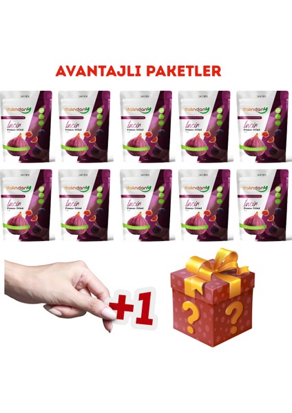 Freeze Dried Incir Dilimleri 10'lu Paket