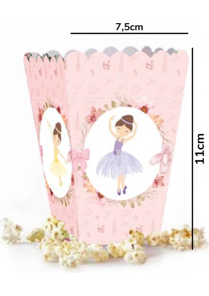 Pembe Balerin Temalı 8'li Mısır Kutusu modelleri