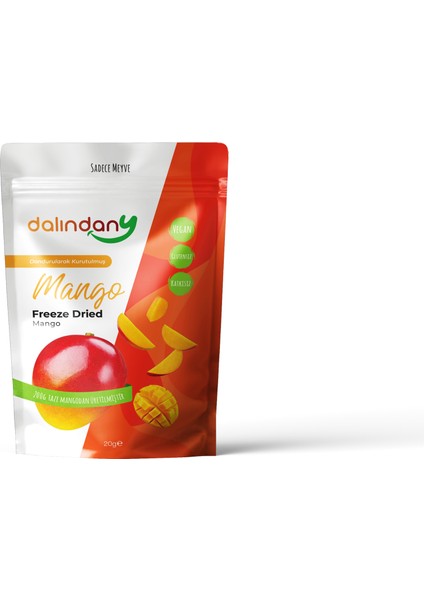 Freeze Dried Mango Dilimleri 10'lu Paket fiyatları