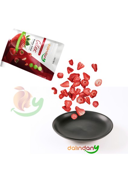 Freeze Dried Çilek Dilimleri 10'lu Paket fırsatları