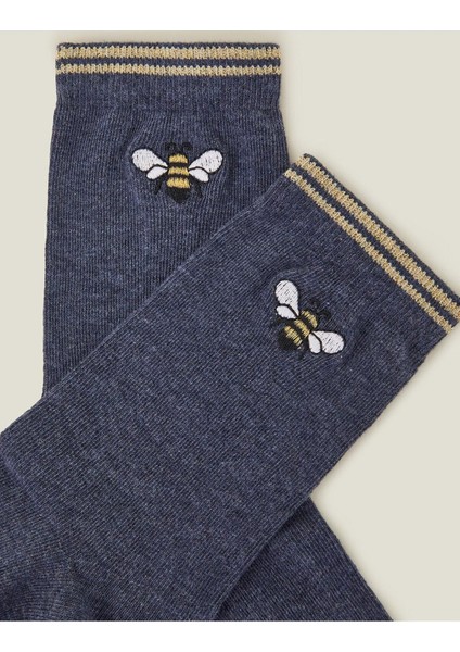 Bee Emb Sock Navy fiyatları