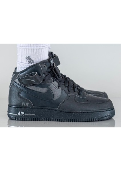Air Force 1 Mid '07 Lx DQ7666-001 Erkek Siyah Spor Ayakkabı