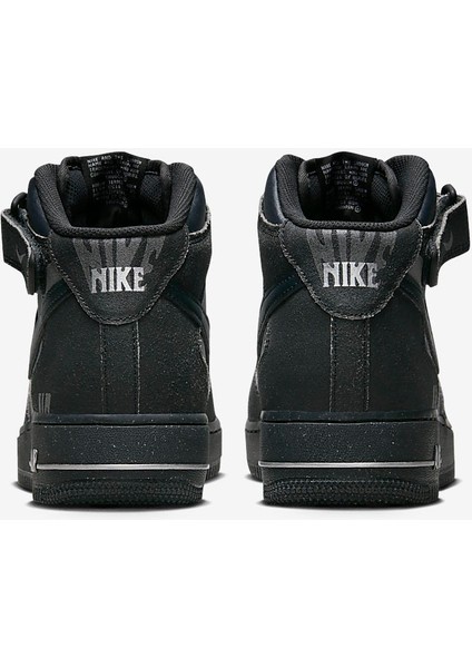 Air Force 1 Mid '07 Lx DQ7666-001 Erkek Siyah Spor Ayakkabı