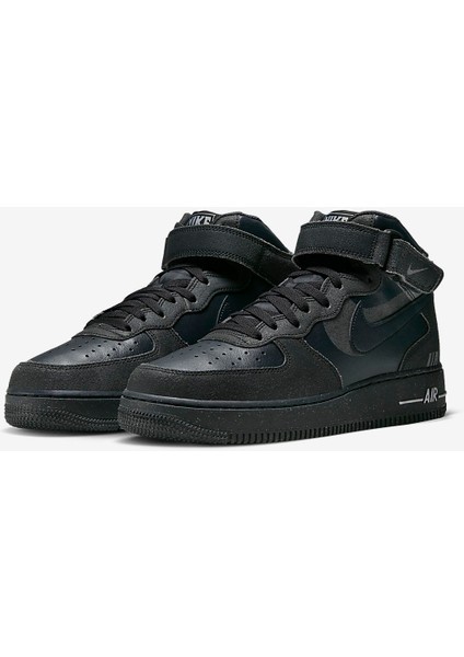 Air Force 1 Mid '07 Lx DQ7666-001 Erkek Siyah Spor Ayakkabı