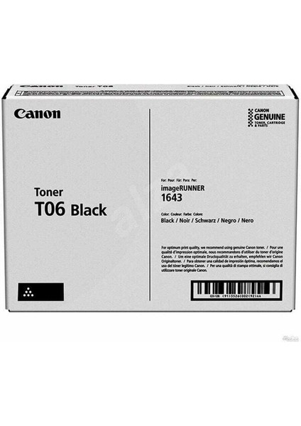 Canon T06-3526C002 Toner Extra Yüksek Kapasiteli