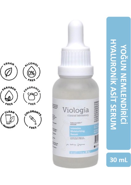 Intensive Moisturizing Hyaluronic Acid Serum (Yoğun Nemlendirici Hyaluronik Asit Serum)