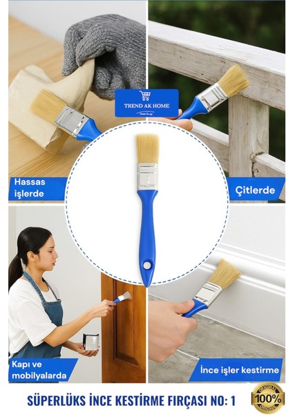 Lüks Ince Kestirme Fırçası No: 1 modelleri