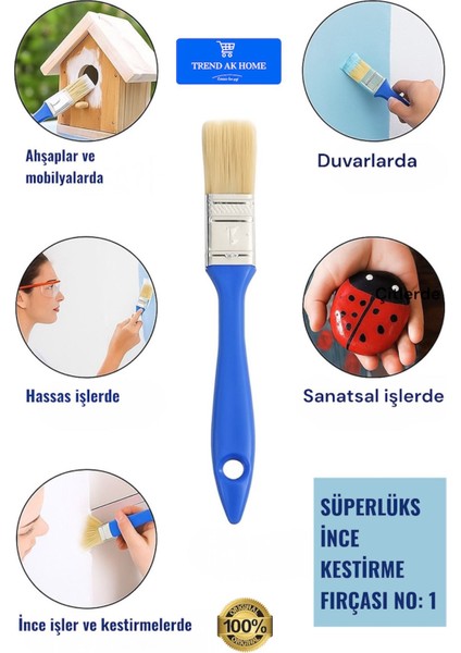 Lüks Ince Kestirme Fırçası No: 1 fırsatları