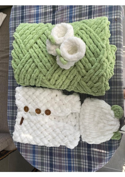 Bebek Battaniye Yelek Set