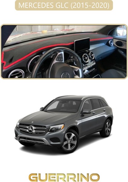 Mercedes Glc 2015-2020TORPİDO Koruma Halısı Bej Kenar