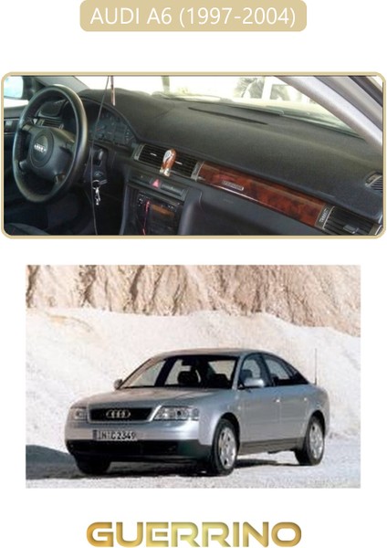 Audı A6 (1997-2004)TORPİDO Koruma Halısı Bej Kenar
