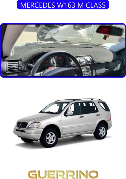 Mercedes W163 M Classtorpido Koruma Halısı Mavi Kenar