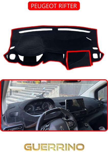 Peugeot Riftertorpido Koruma Halısı Kırmızı Kenar