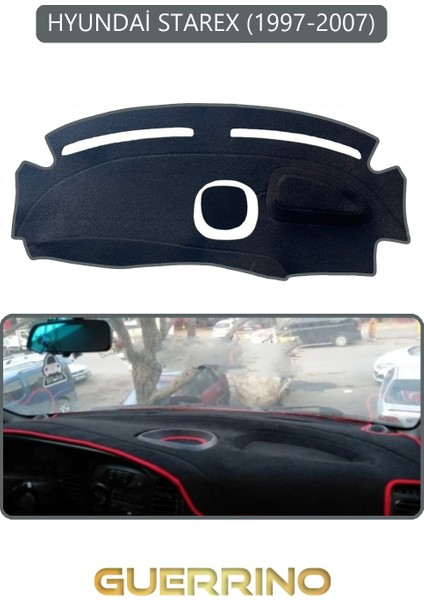 Hyundai Starex 1997-2007TORPİDO Koruma Halısı Gri Kenar