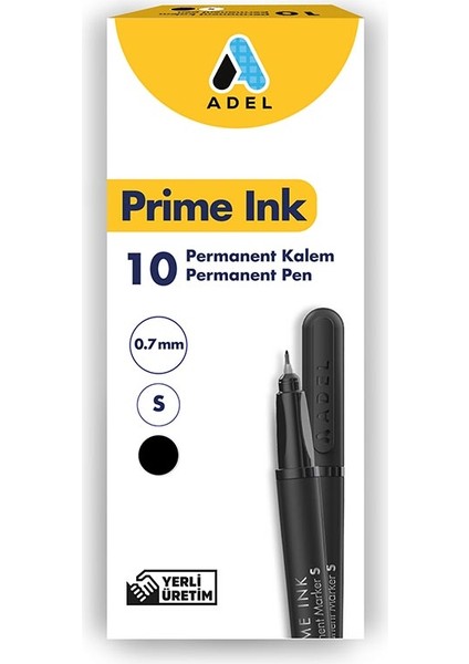 Prime Ink ( Permanent Kalem) Siyah S 000002 fiyatları
