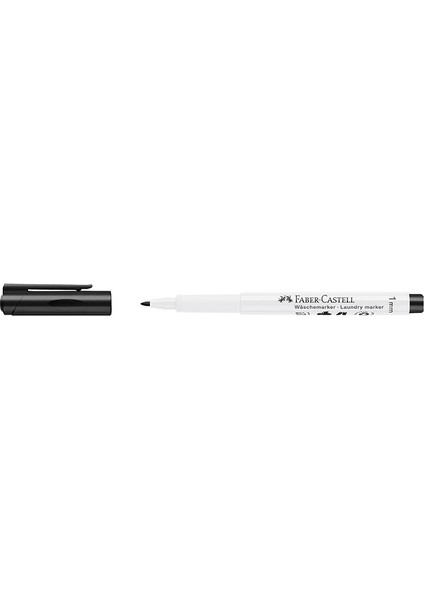 Permanent Tekstil Markörü Siyah 10LU 159502