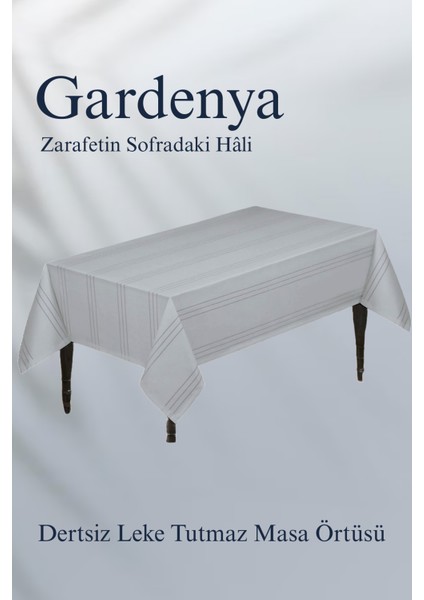 Dertsiz Masa Örtüsü Leke Tutmaz