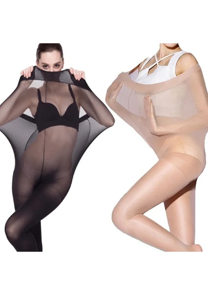 Kaçmaya Ultra Dayanıklı, 20D Mat Ten Push Up Butterfly Külotlu Çorap fiyatları