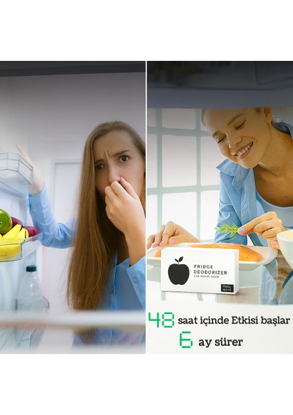 Doğal Aktif Karbon Buzdolabı Kokusu Giderici ve Hava Tazeleyici 75 gr fırsatları