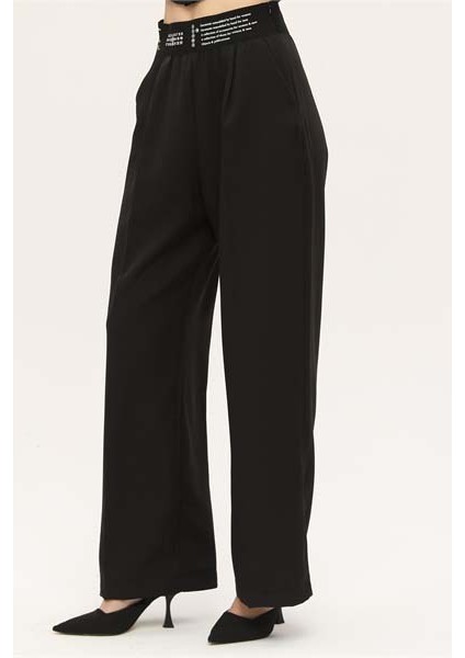 Kanvas Siyah Kadın Pantolon 71153 fiyatları